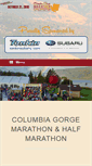 Mobile Screenshot of columbiagorgemarathon.com